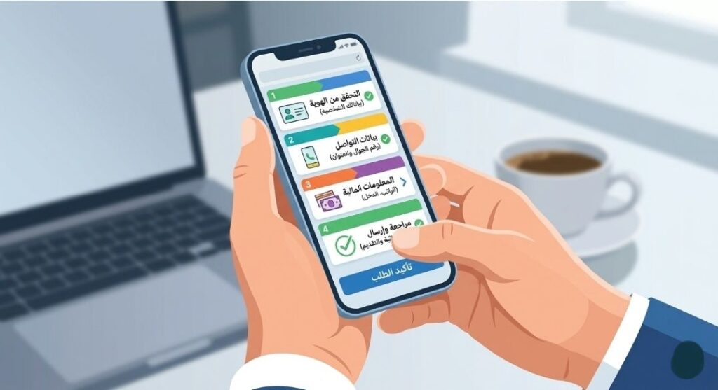 خطوات فتح حساب الراجحي أونلاين 2026 من الجوال بدون زيارة الفرع مع توثيق الهوية وإتمام الطلب بسهولة