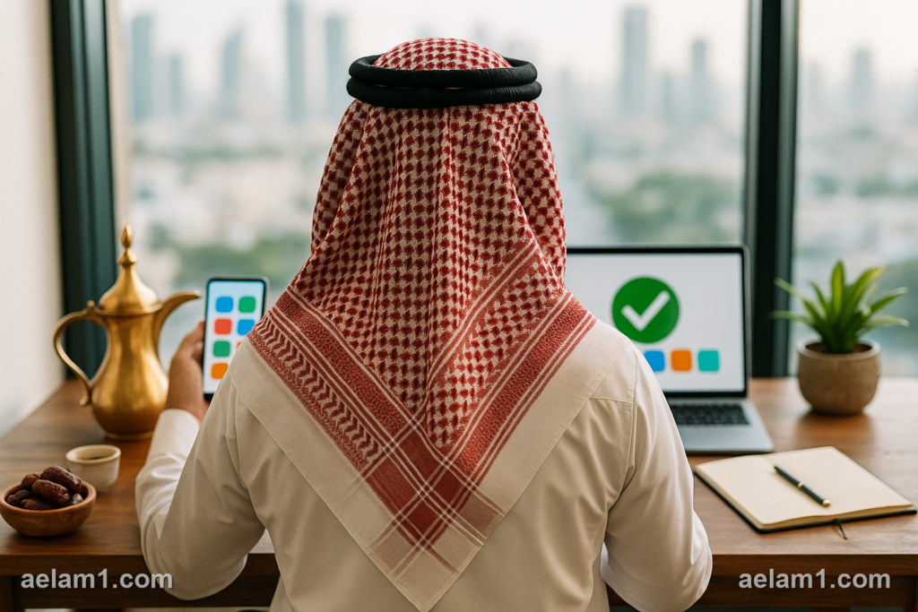 خطوات الاستعلام عبر أبشر