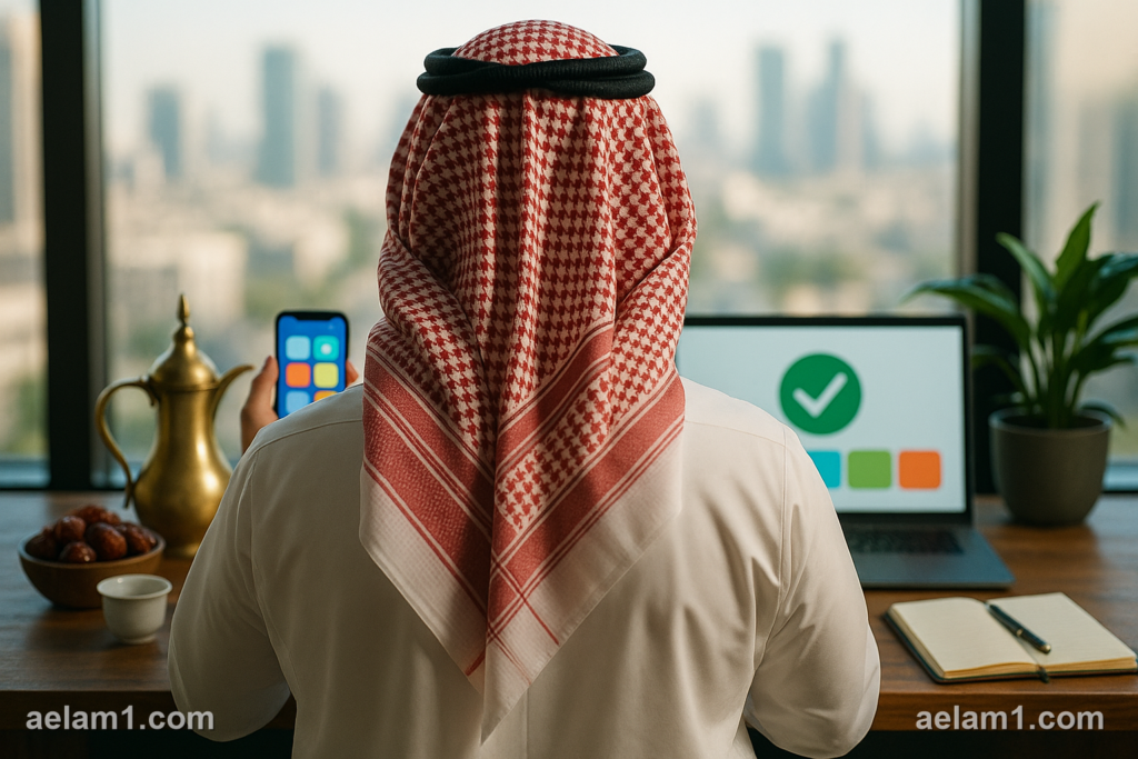 خطوات الاستعلام عبر أبشر