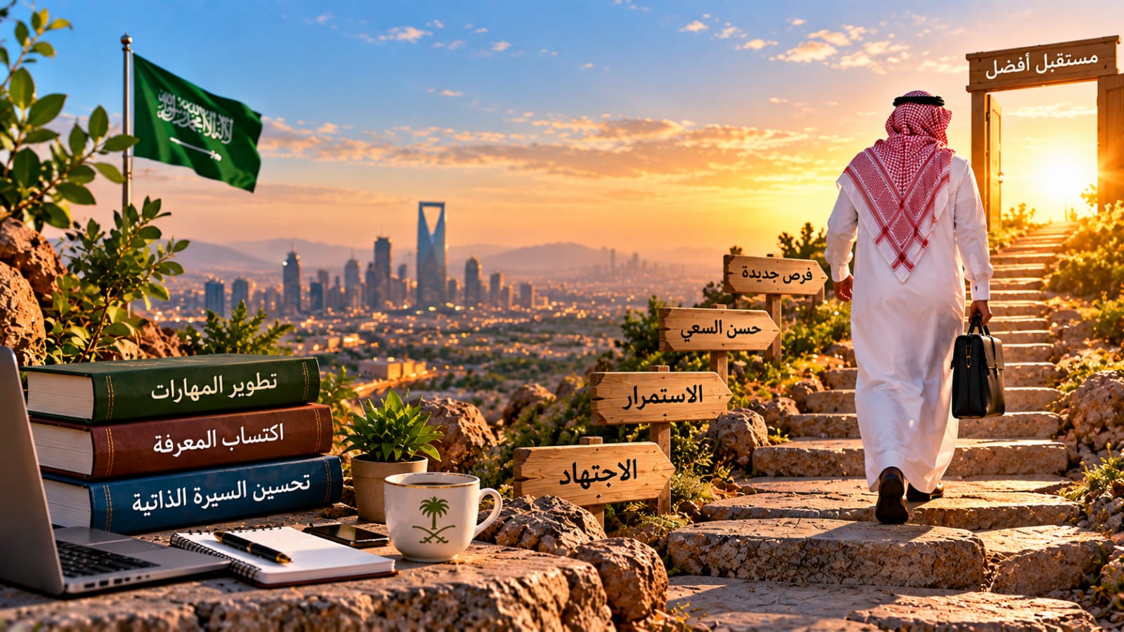 صورة تحفيزية تبعث الأمل لكل باحث عن عمل