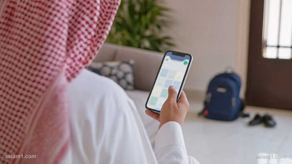 كيف يحصل ولي الأمر على بيانات حساب الطالب؟