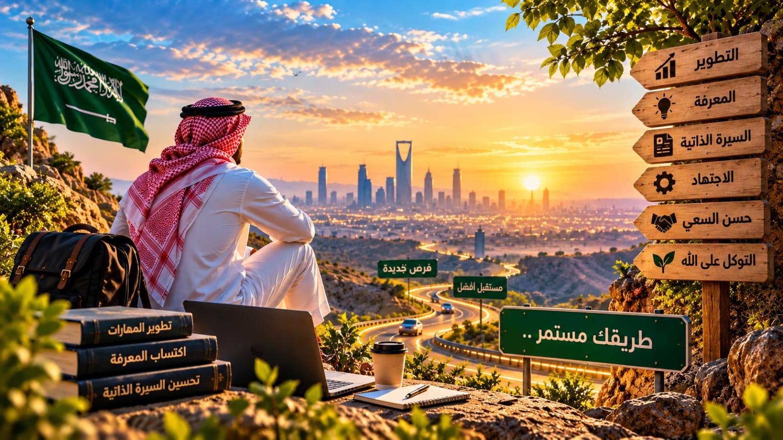 صورة تحفيزية تبعث الأمل لكل باحث عن عمل