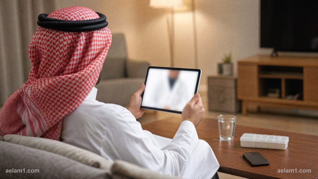 العيادات الافتراضية والاستشارات الفورية