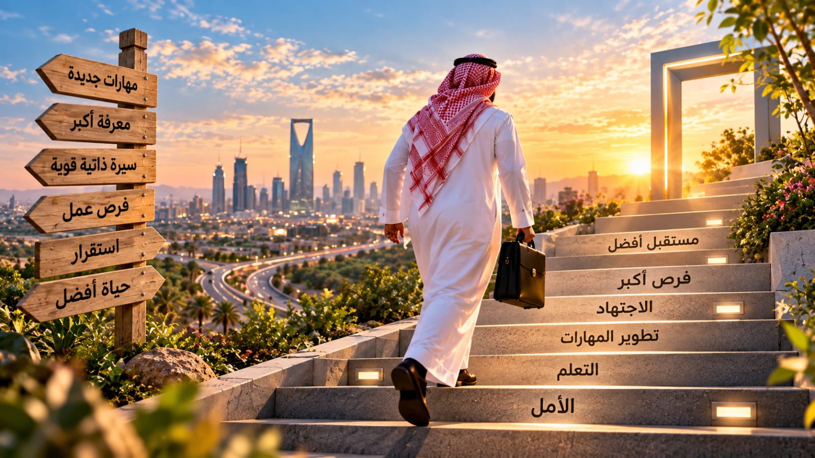 صورة تحفيزية تبعث الأمل لكل باحث عن عمل