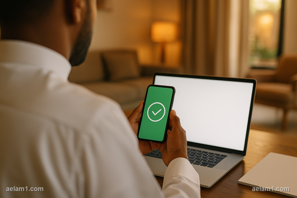خطوات الحصول على تقريرك من موقع سمة أو تطبيقها