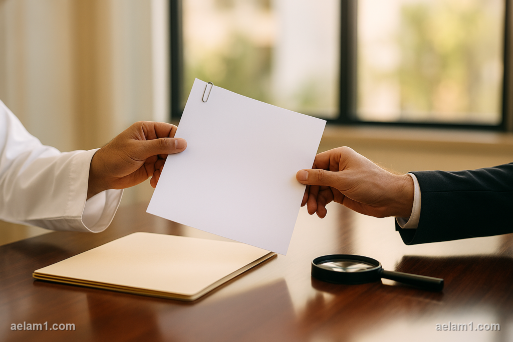 كيف تعترض على معلومة خاطئة في سجلك؟